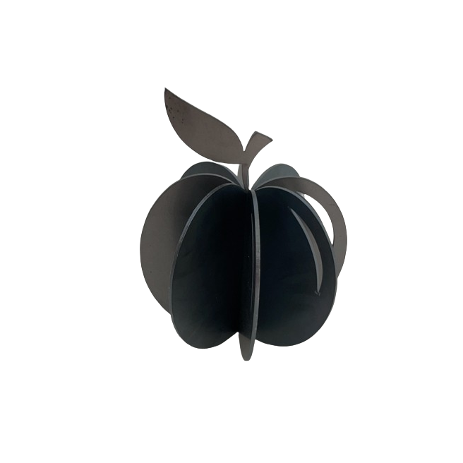 Pomme métallique de décoration