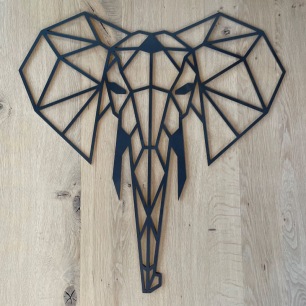 Éléphant géométrique