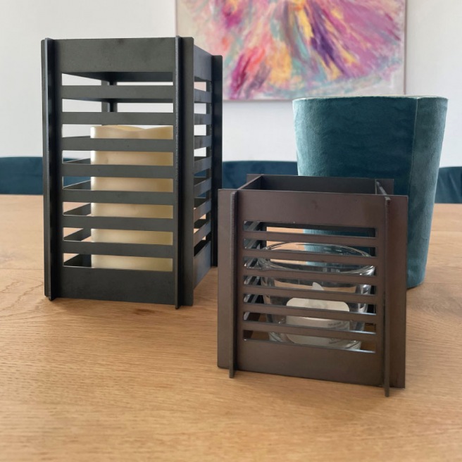 Bougeoir métallique de décoration Bougeoir métallique de décoration