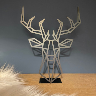 Cerf géométrique à poser Cerf géométrique à poser