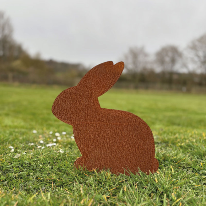 Lapin en Corten Lapin en Corten