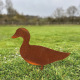 Canard en Corten