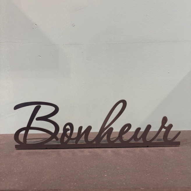 Mot "Bonheur"
