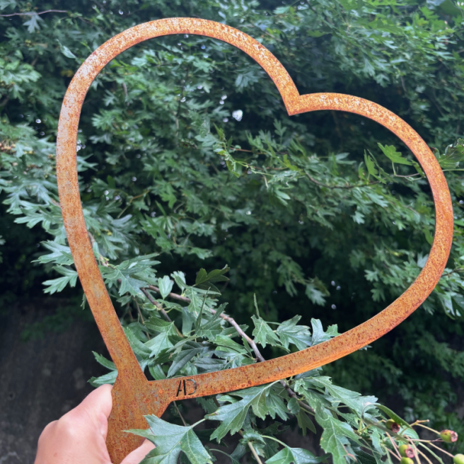 Cœur en Corten Cœur en Corten