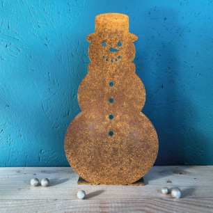 Bonhomme de neige Corten Bonhomme de neige Corten