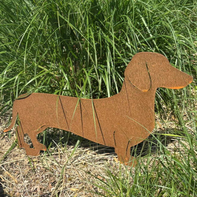 Teckel en Corten