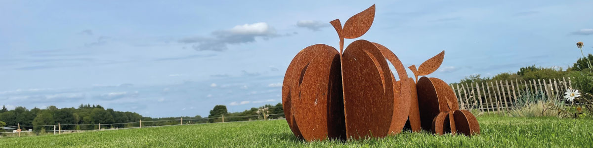 Pommes en Corten